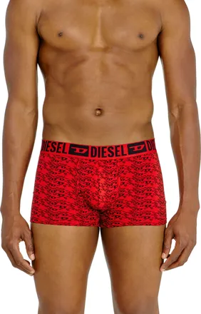 Diesel Set of three stretch cotton trunks with all-over print - Trunks - Man - Multicolor