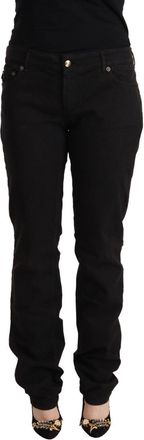 Just Cavalli Pan72206 Zwarte Stretch Denim Jeans