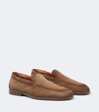 Santoni Mocasines de ante