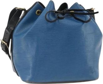 Louis Vuitton Pre-owned Bucket Bags, female, Blue, Size: ONE SIZE Pre-owned Bucket Bag