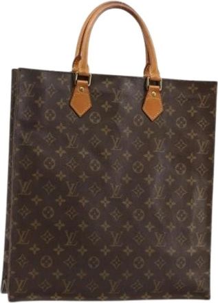 Louis Vuitton Pre-owned Canvas Tote Bag - Dames - Vintage Shopper - Bruin - ONE Size - Vintage