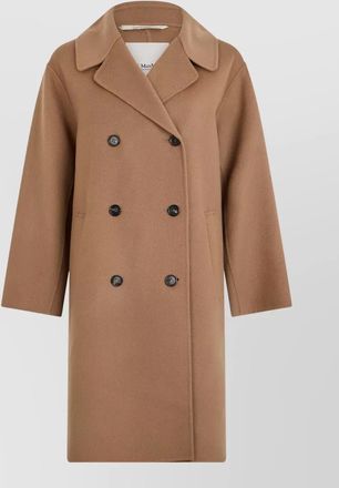 Max Mara virgin wool double-breasted coat