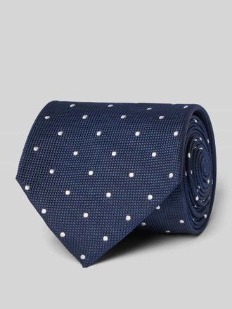 HUGO BOSS Seidenkrawatte mit Strukturmuster in Aqua, Gr&ouml;&szlig;e 1