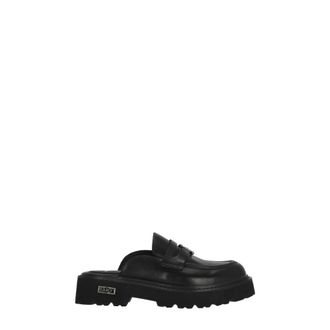Cult Schoenen, Dames, Zwart, 36 EU, Leer, Slash 4214 Sabot