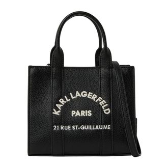 Karl Lagerfeld Rue St-Guillaume Mini Tote - female - Karl Lagerfeld - Handbags - Black - ONE SIZE - Bags