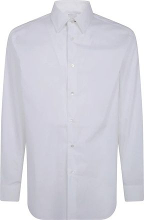 Paul Smith Overhemden, Heren, Wit, L, Regular Fit Shirt