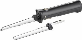 Unold 78815 Cuchillo El&eacute;ctrico 9 W Negro, Acero Inoxidable