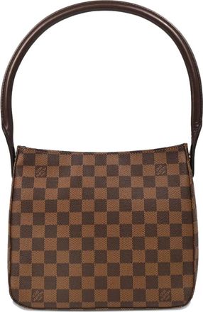 Louis Vuitton Borsa a mano Looping MM 2002 - Marrone