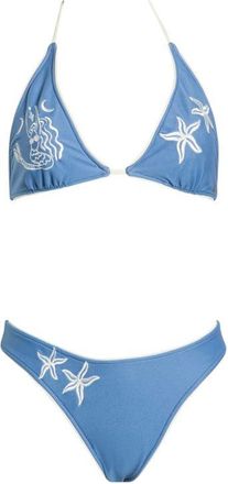 Rip Curl Catalina Denim High Cut Bikini Bottoms in Vintage Blue at Nordstrom, Size Xx-Small