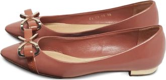 Dior Ballerine con fiocco - Marrone