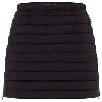 super.natural Puffer DWR Skirt Kunstfaserjupe f&uuml;r Damen | schwarz
