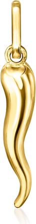 Ross-Simons 14kt Yellow Gold Petite Italian Horn Pendant