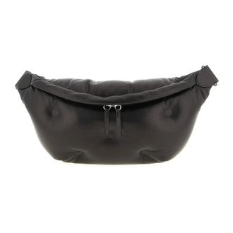 Maison Margiela Tassen, Heren, Zwart, ONE Size, Leer, Glam Slam Belt Bag