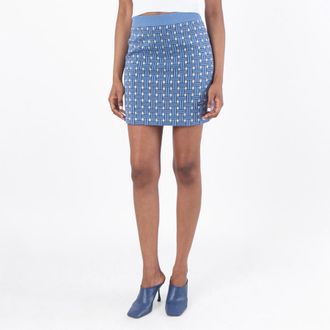 Kenzo Elastic Waistband Mini Skirt, Size Medium