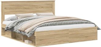 vidaXL Estructura De Cama Sonoma 180 X 200 Cm Madera De Pino Macizo Vidaxl