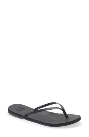 Malvados Lux Flip-Flop in Noir at Nordstrom, Size 7
