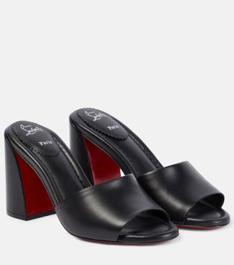 Christian Louboutin Mules Jane in pelle