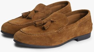 Tommy Hilfiger Mens Flexible Suede Tassel Loafer - Coconut Grove - US 11.5 / EU 45