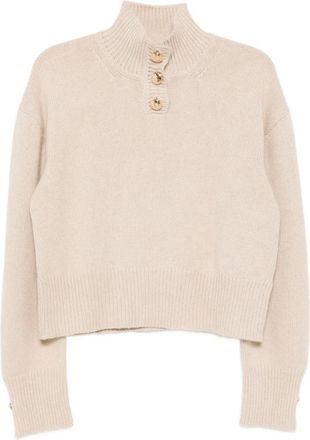 Brandon Maxwell Maglione Henley - Toni neutri