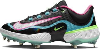 Nike Alpha Huarache Elite 4 Low Black Teal Pink DJ6521-002