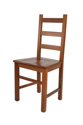 Tommychairs Tommychairs Silla Rustica En Madera De Haya Nogal Claro