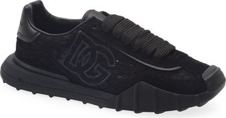 Dolce & Gabbana Athletic Sneaker in 8B956 Nero/nero at Nordstrom, Size 39.5