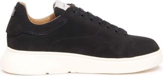 Armani Schoenen, Heren, Zwart, 40 EU, Vintage Effect Nabuck Schoenen