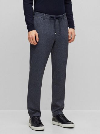 HUGO BOSS Mens Dark Blue Kane Ds Straight Leg Pant - Size X-Large