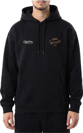 Dolly Noire Hoodies & sweatvesten, Heren, Zwart, 2Xl, Katoen, D10S Hoodie