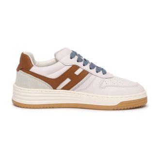 Hogan Italiaanse Schoenen met Memory Foam - Dames - Sneakers - Wit - 36 1/2 EU - Leer - Schoenen
