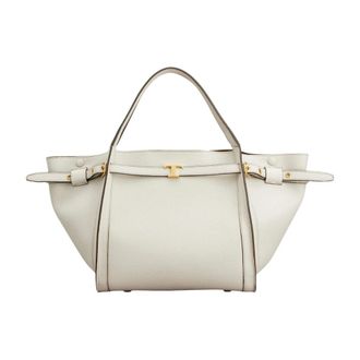 Tod's Tods, Handbags, female, White, Size: ONE SIZE T Timeless Tote Bag