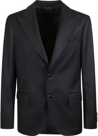 Lardini Jassen Zwart - Heren - Blazers - Zwart - 2XL - Jassen