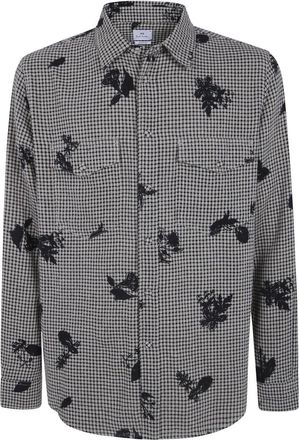 Paul Smith Lange Mouw Casual Fit Shirt - Heren - Casual Overhemden - Beige - XL - Katoen - Overhemden