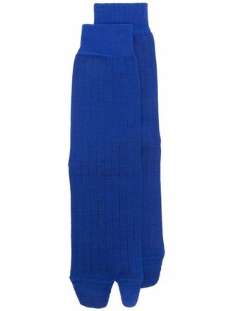 Maison Margiela Tabi sokken - Blauw