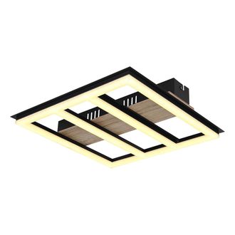 Globo Lighting Plaf&oacute;n - Froomy - Negro - Metal - Led - 67291-18 - Globo