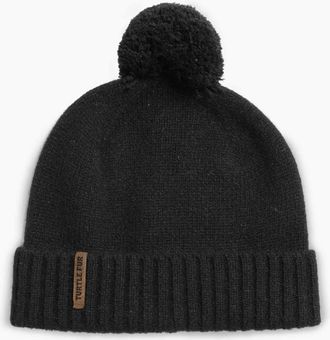 Turtle Fur Wool Tula Pom Beanie in Black at Nordstrom