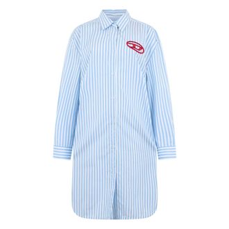 Diesel Abito camicia - - Dresses - Donna - Blu - M