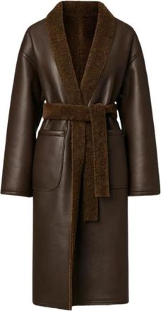 Vanessa Bruno Donna, Cappotti, Marrone, S, new