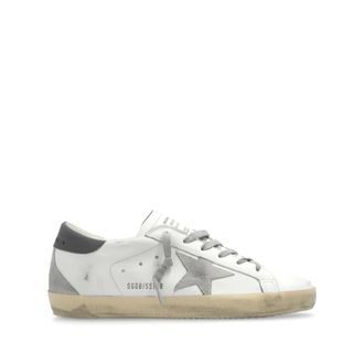 Golden Goose Super Star Sneaker - female - Golden Goose - Sneakers - White - 3 UK - Shoes