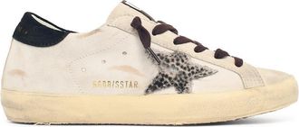 Golden Goose White Super Star Leather Sneakers