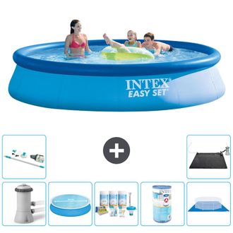 Intex Piscina Easy Set Redonda - 396x84 Cm - 8-piezas S31139