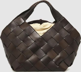 Dragon Diffusion Sac Botteghe Cuir Dark Brown