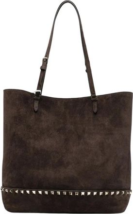Valentino Dames, Tassen, Bruin, Maat: ONE Size Su&egrave;de