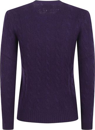 Polo Ralph Lauren Cable Knit Sweater With Crew Neckline