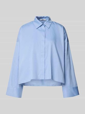 OPUS Hemdbluse mit verdeckter Knopfleiste Modell Fundra in Hellblau, Gr&ouml;&szlig;e 36