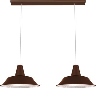 Lumicom Duna L&aacute;mpara De Techo Lineal Corten Hoja