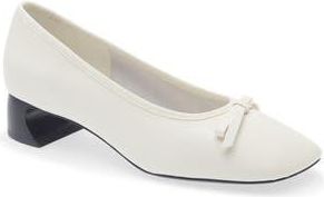 3.1 Phillip Lim Block Heel Ballerina Pump in Antique White at Nordstrom Rack, Size 11Us / 41Eu