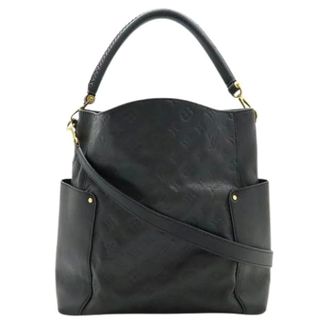 Louis Vuitton Pre-owned Handbags, female, Black, Size: ONE SIZE Pre-owned Canvas Handbag