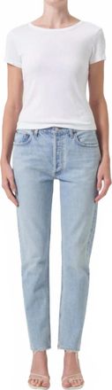 A Gold E Womens Austin Mid Rise Tapered Slim Jean In Lost