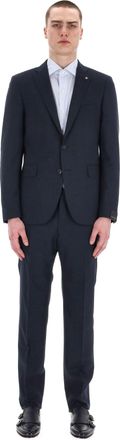 Tagliatore Bruce Line Wool-Linen Comfort Dress